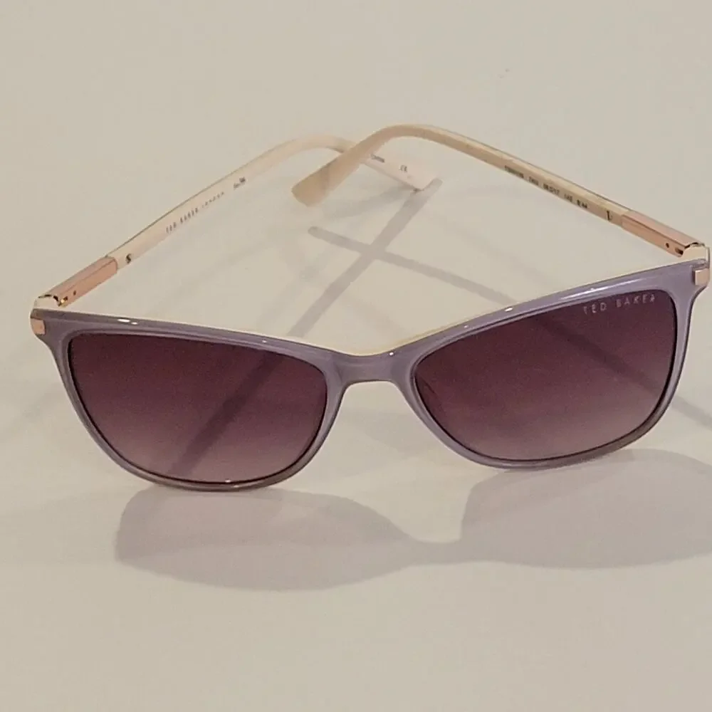Ted Baker London Women's Sunglasses TBW109 TAU Taupe Cat Eye 56-17-140 with Case